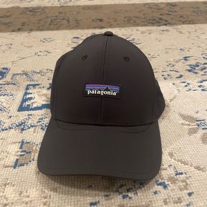 Mens patagonia black airshed cap